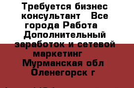 Требуется бизнес-консультант - Все города Работа » Дополнительный заработок и сетевой маркетинг   . Мурманская обл.,Оленегорск г.